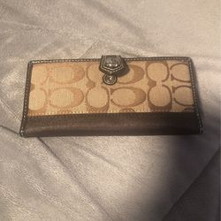 6 Inch By 3 Inch Coach Wallet 
