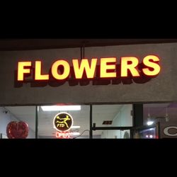 Storefront Sign “Flowers”