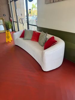 White couch