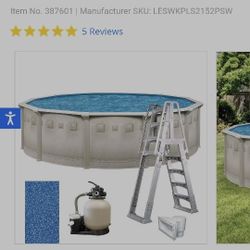 21ft Round 52inch Deep Pool
