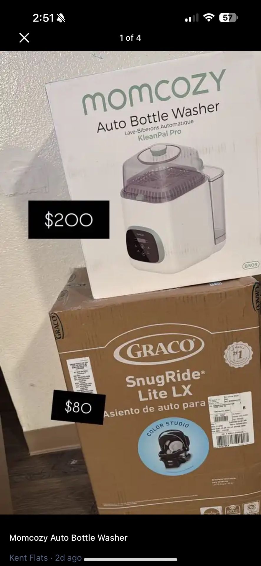 MOMCOZY BOTTLE WASHER & STERILIZER