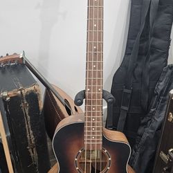 Ortega D9CE-4 Acoustic-Electric Bass – Deep Series 9