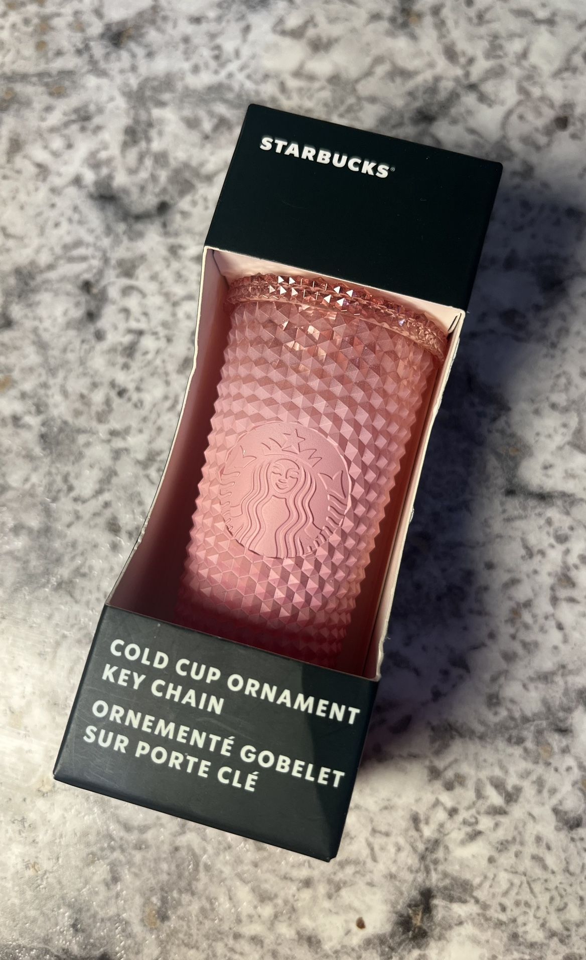 Starbucks cold cup ornament Keychain