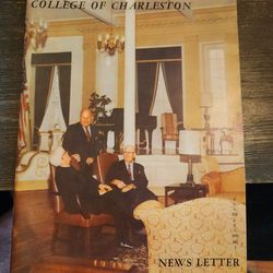 1970 College Of Charleston Newsletter December Issue