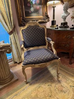 French Louis XV Fauteil arm chair