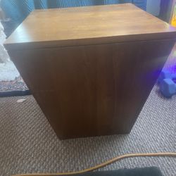 Pottery Barn cube Side Table