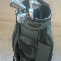 Golf NICKENT GENEX GH PLUS Black Dot Iron Set 4-PW Right Hand Steel Shaft. Used in good condition with some cosmetic blemishes. These blemishes are ma