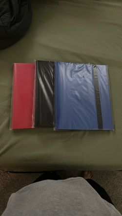 9 Pocket Trading Card Game Binders (NEW)