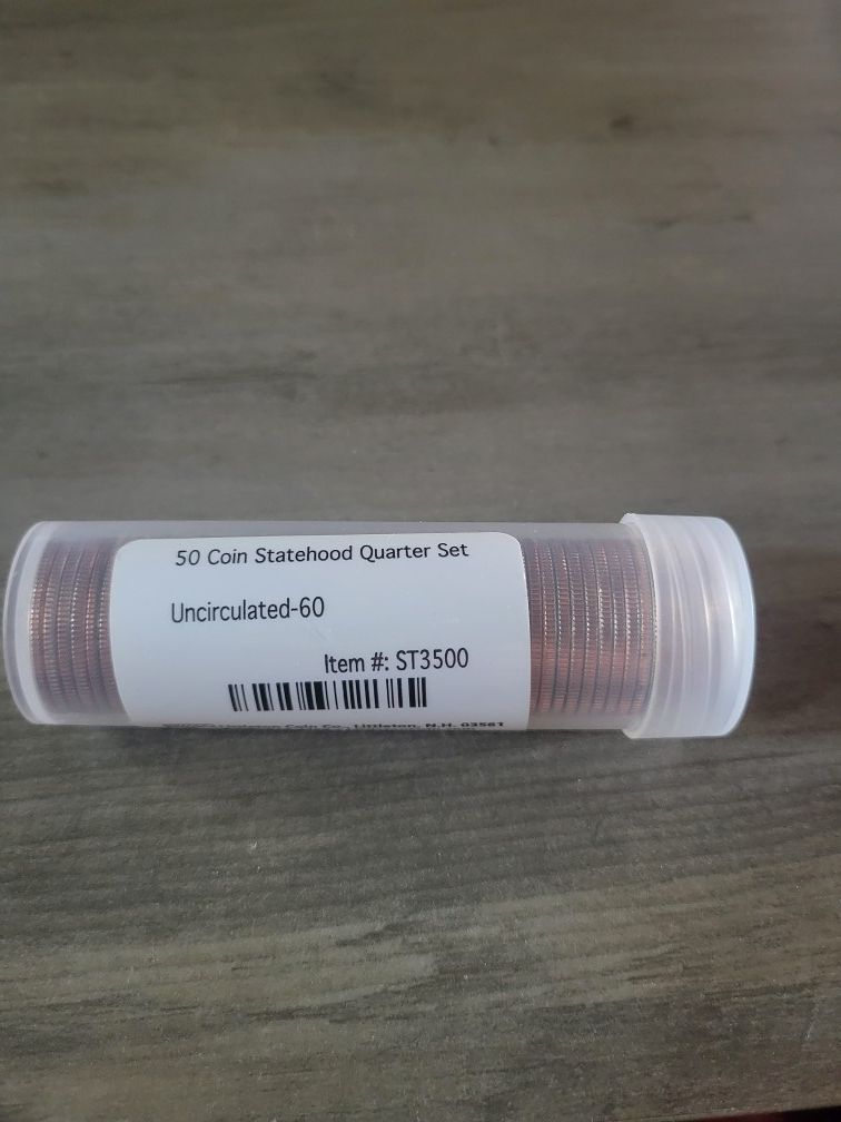 50 Coin Statehood Quarter Set