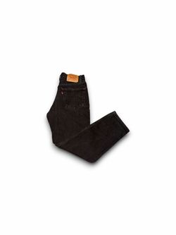 Vintage Levi’s 550 Jeans Mens 32X31 Black Tapered Leg Red Tab 90s