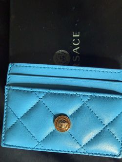 Versace Le Medusa Leather Card Holder