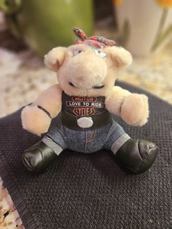  Harley-Davidson plush pig biker hog is a must-have for any motorcycle or Harley collector.