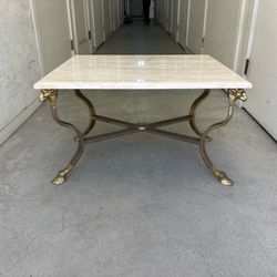 One Heavy Italian Mid Century Modern Coffee Table