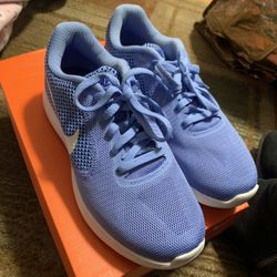 Size 6 Womens Shoes (light Blue Nike, Michael Kor, Anne Klein, Vans)