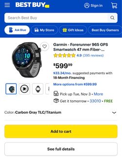Garmin Forerunner 965
