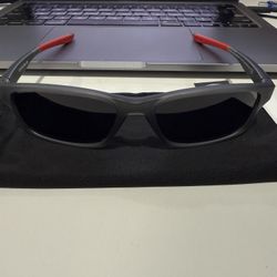 Oakley Crosslink XS (Youth Fit) Sunglasses, Satin Grey Smoke Frame, Like New!