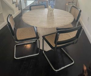 Travertine Dining Table
