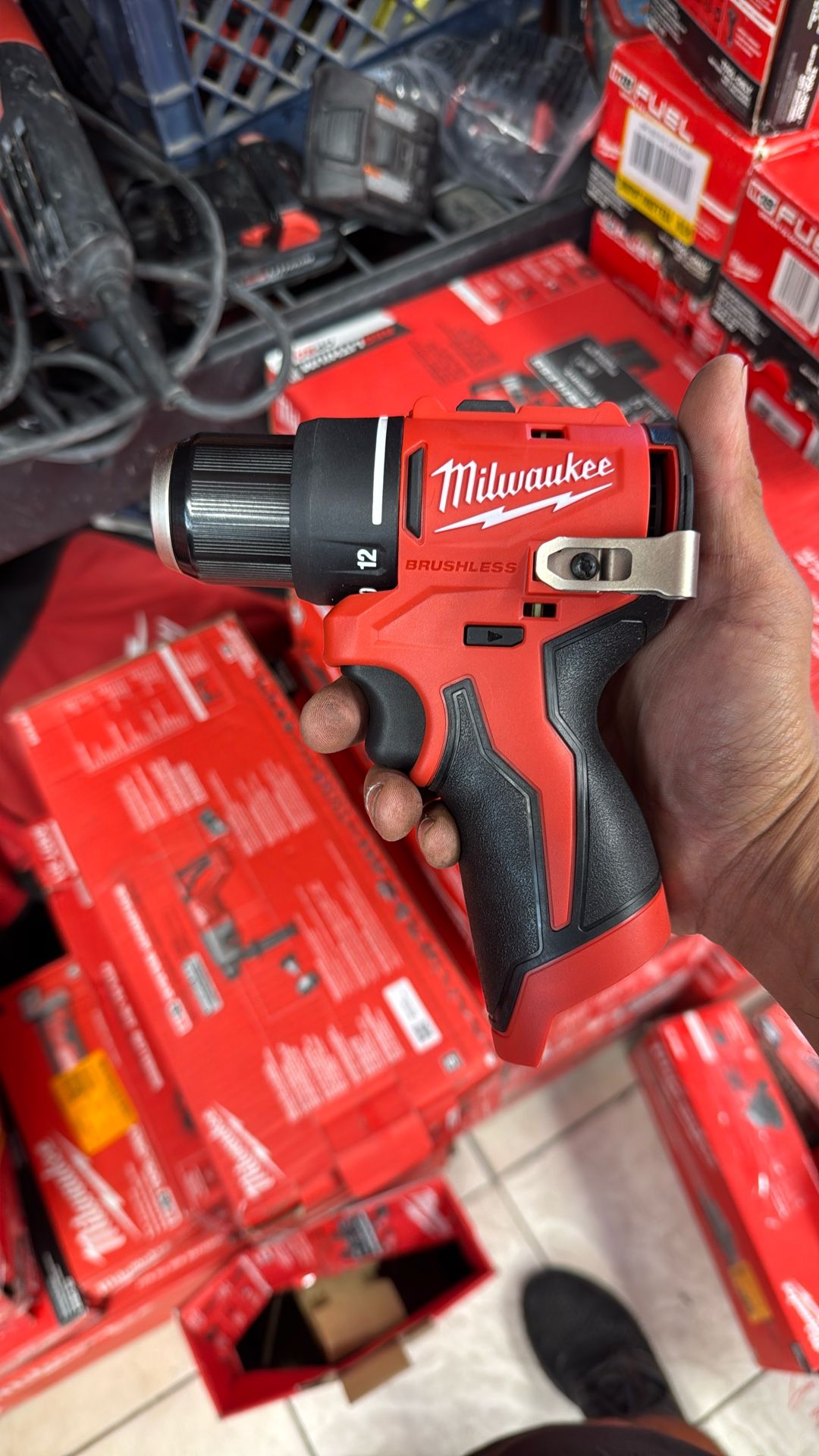 Milwaukee M12 Brushless Drill Tool Only