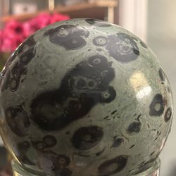 3.2 Pound Crystal Sphere Kambaba Jasper Amazing