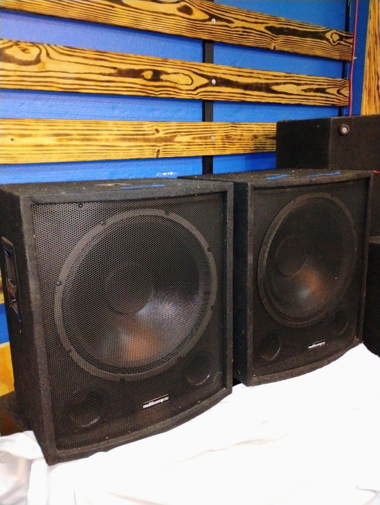 2 Multi Comp pro subwoofer