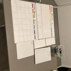 Fridge Magnet Set With Markers And Erasers 