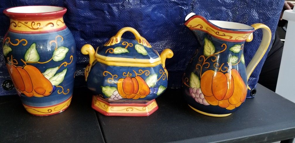 3 Peice Decorative Containers