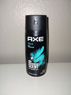 Axe for Men Apollo All Day Fresh Deodorant Body Spray 4 oz Sage Cedarwood NEW