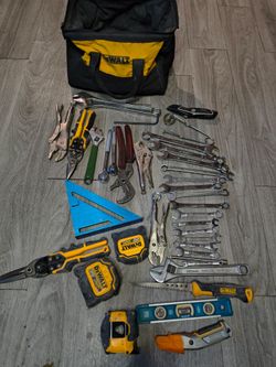 DeWalt Bag + Lots of Tools