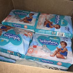Pampers Splashers $5 Each 