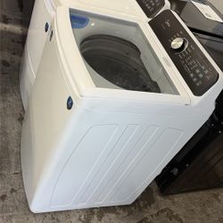 Gas Dryer And Topload Washer 