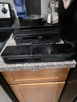 Anova Culinary ANVS02-10, Food Saving Vacuum Sealer, Black