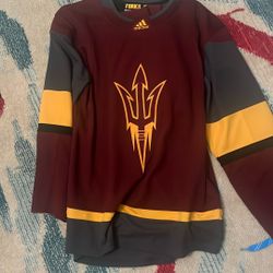 ASU hockey Home Jersey Size 50