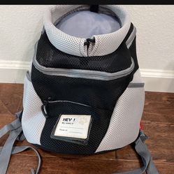 Doggy backpack new with tags