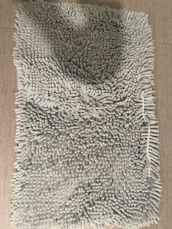 Bath mat 19 x 12 inches approximately