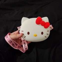 Hello Kitty; Soft Silicone Mini Purse