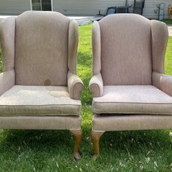 Broyhill Wing back chairs