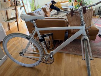 White bike