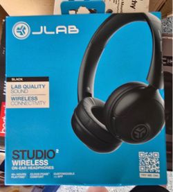 JLab Studio 2 Wireless On-Ear Headphones
