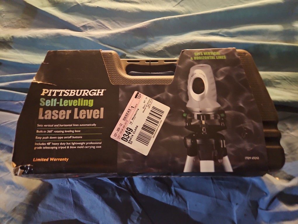 Pittsburgh Self-Leveling Laser LEVEL