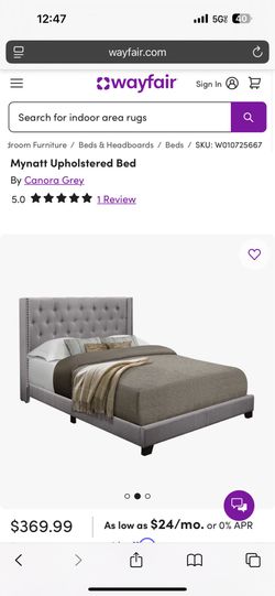 Queen size bed frame
