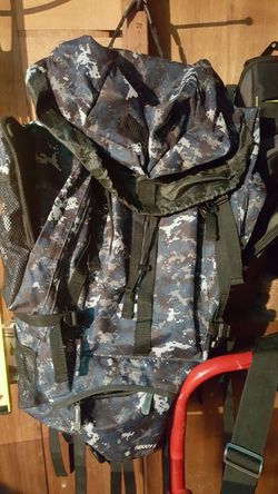 Camo backpack