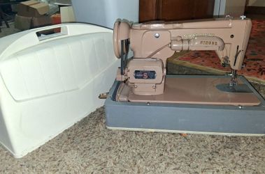 Vintage singer sewing machine