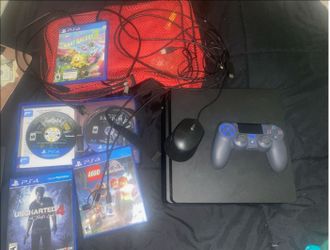 Playstation 4 with games