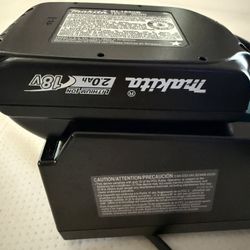 Makita Charger And Battery