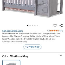 Sorelle Furniture Princeton Elite Crib And Changer
