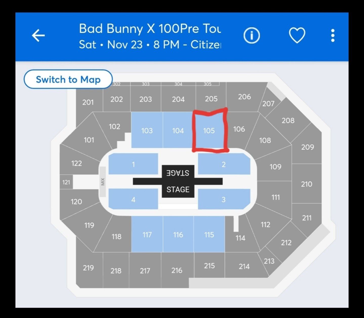 Bad Bunny Tickets November 23 in Ontario new Toyota Arena