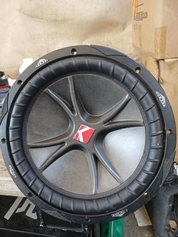 Kicker cvr 12 inch subwoofer dual coil