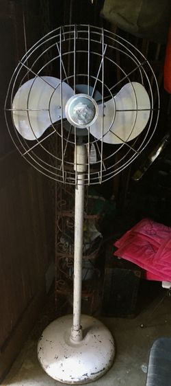 Vintage Industrial Floor Fan