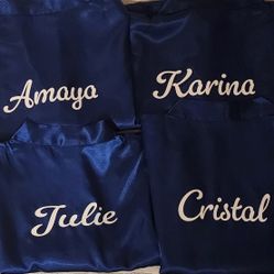 Bride And Bridesmaids Rob  QuinceÑera Rob Custom Made 