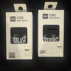  A Set Of Everlast Core Hand Wraps